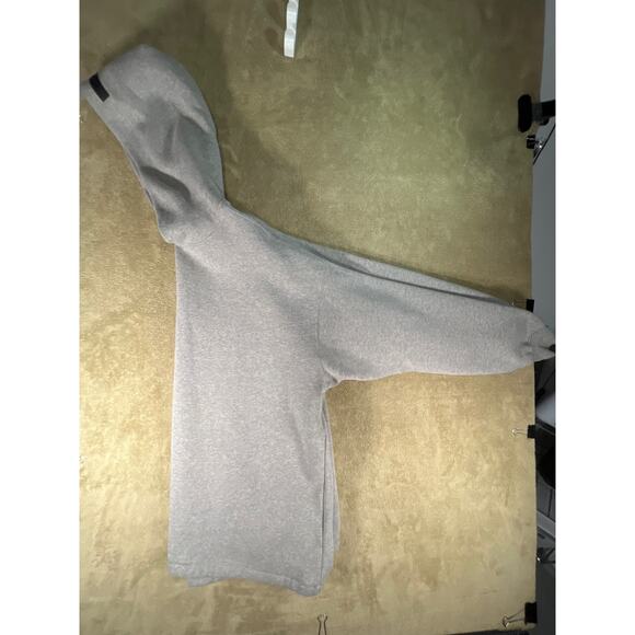 Fear of God Essentials Men's Relaxed Oversized Dark Oatmeal Hoodie Size Small - Picture 9 of 11